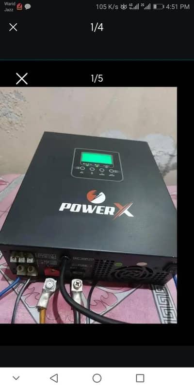Power X inverter and UPS 2500VA 24V DC