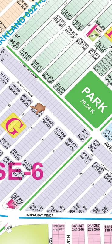 1-Kanal Prime Location Plot | Hot Location | 3-Side Covered | Near to Park and Commercial