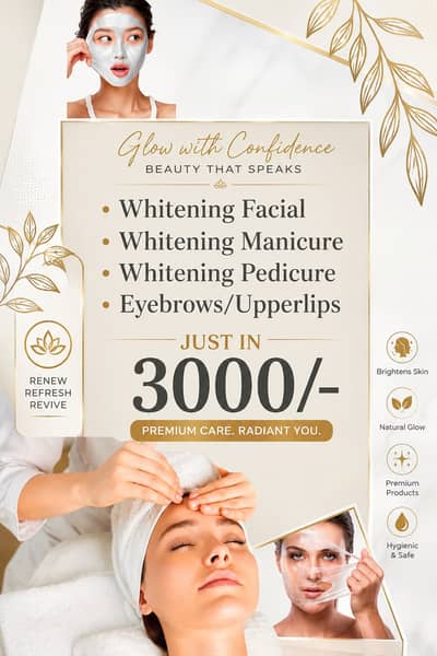 Beauty Salon Services, Threading, Keratin, Bridal makeup, Facial, wax