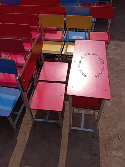 School desk bench/School tables/Montessori furniture/school & college