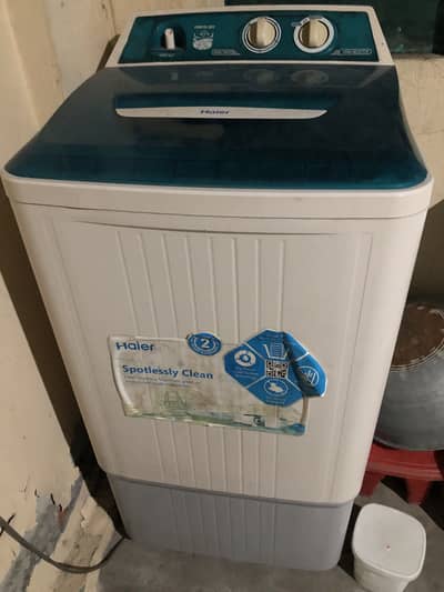 Haier Washing Machine & Dryer