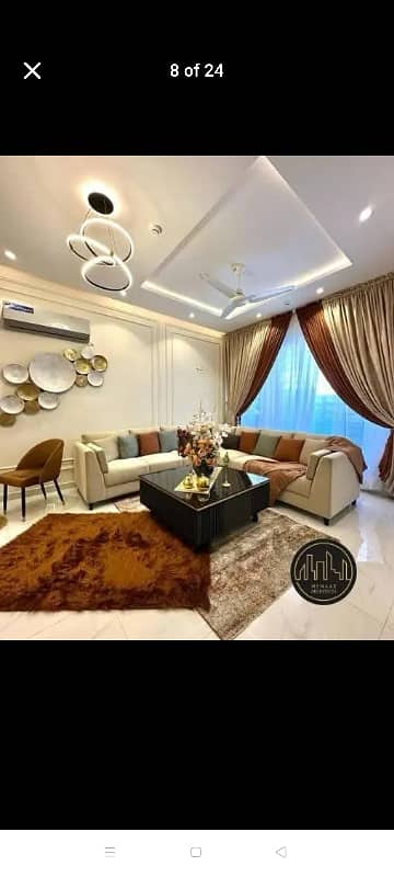 Urgent For Rent A 5 Marla Fully Furnished House In AA Block Bahria Town