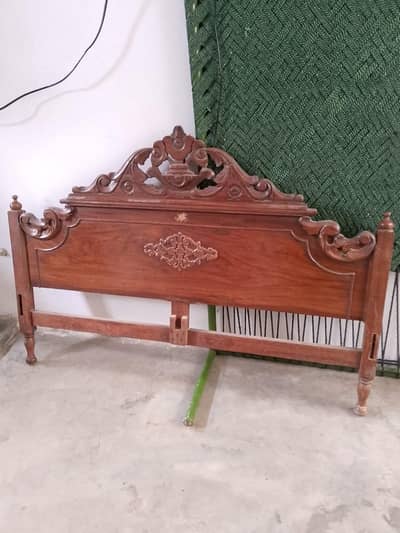 pure wood bed for sale
