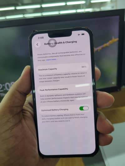 128 gb 'scratchless battry health 96 10/10