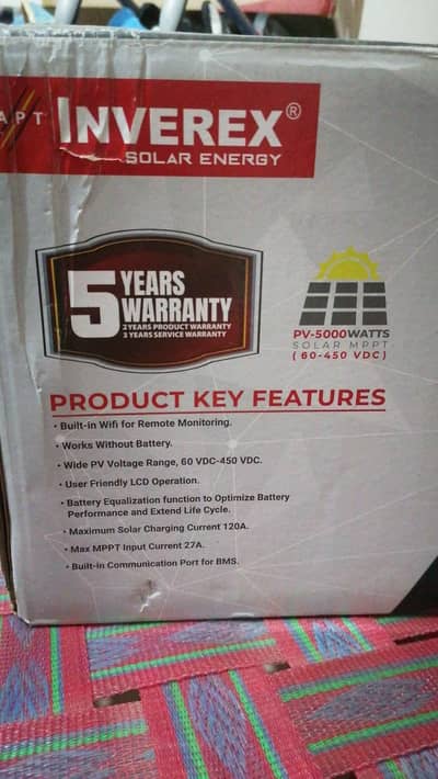 inverx 4kw in warranty