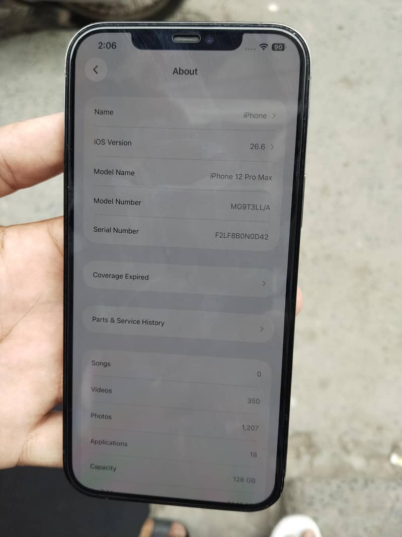 Apple iPhone 12 Pro Max 128GB – PTA Approved | Excellent Condition 1