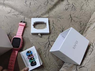 Pink Kids Smart GPS Watch - Camera, Call,  App