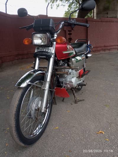 HONDA CG 125S SELF STRAT 5 GARE SILVER EDITION