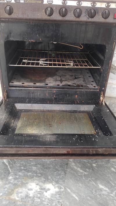 cooking range used
