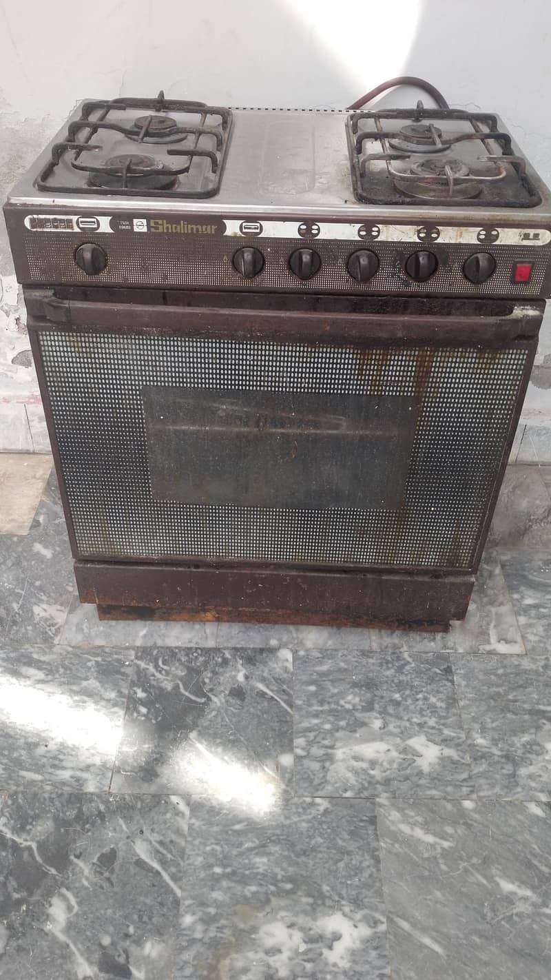 cooking range used 3