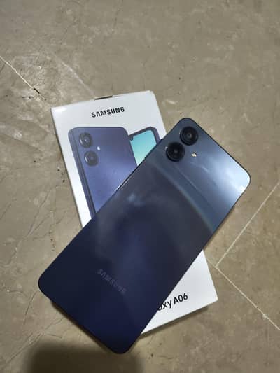 Samsung ao6 4/128gb complete box 10/10 pta brand new