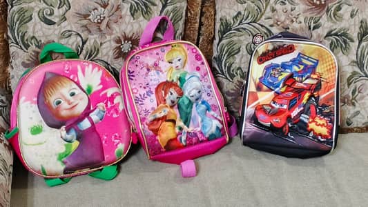 School Bags (small, medium & large size) in Excellent condition