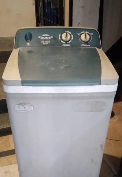boss washing machine