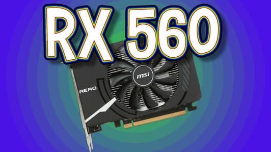 MSI RX 560 series Graphics Card for sale