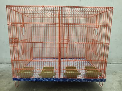 2 portion foldable cage