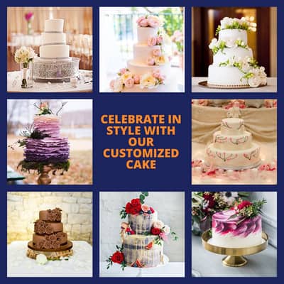 Customised Cake, Basket, Flower with delivery in Karachi, Hyderabad