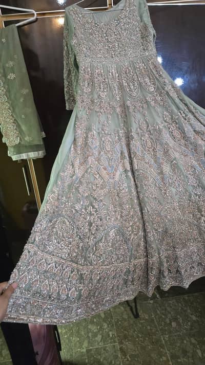 heavy bridal maxi