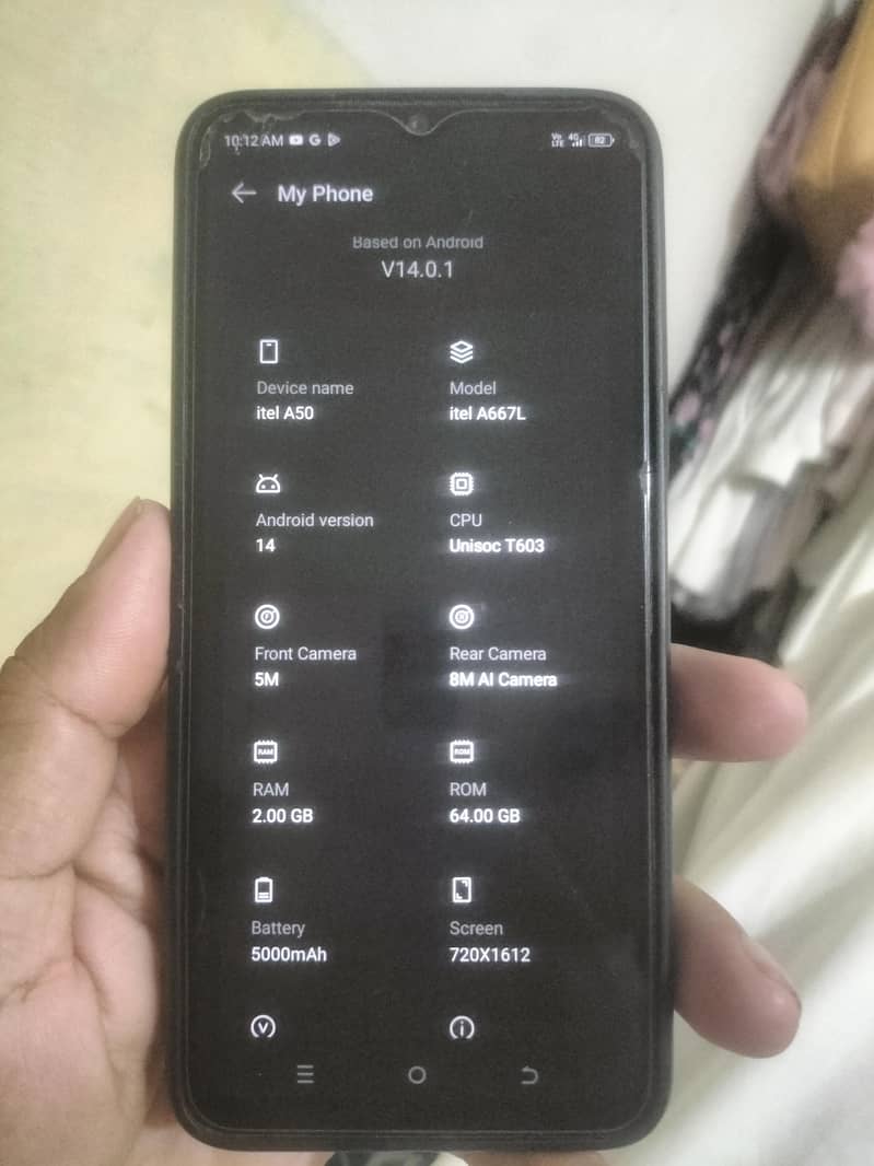 Itel A50 1