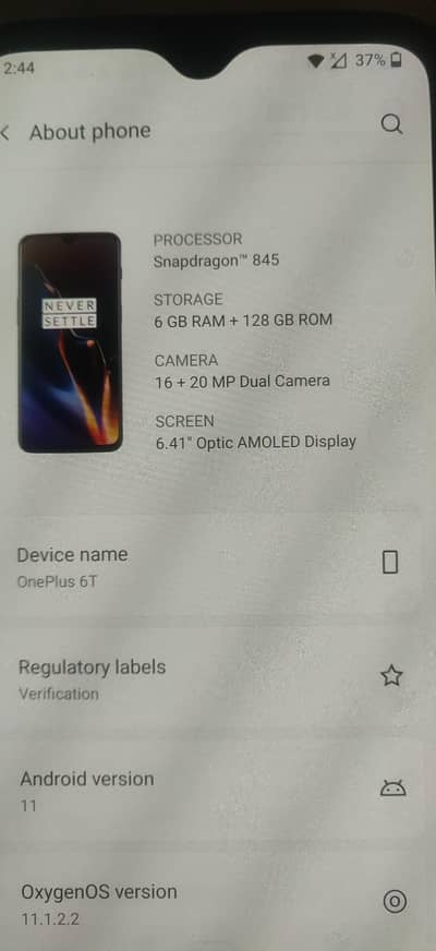 One Plus 6T