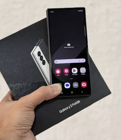 Z Fold 6 12/512 Dual Physical Official PTA Approved 10/9 With Box