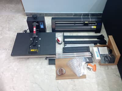 T-Shirt Printing Business Setup – Plotter, Heat Press & Accessories