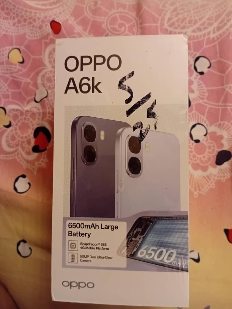 oppo a6k 0