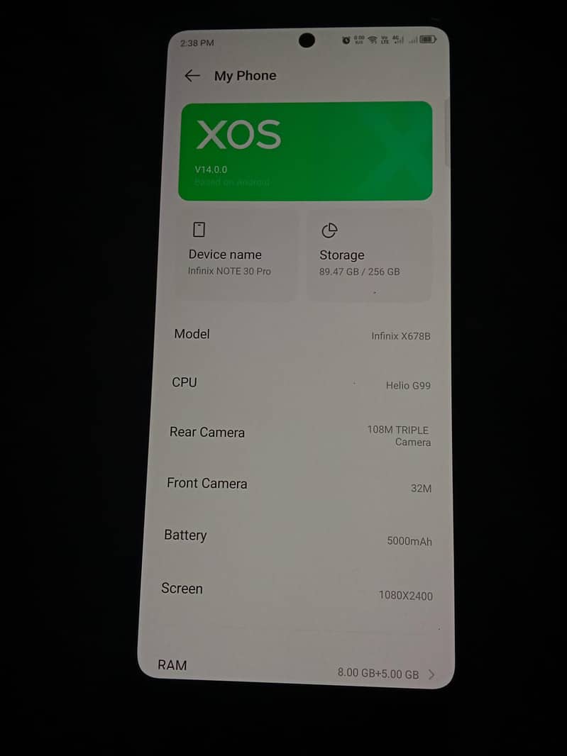 Infinix Note 30 Pro 0