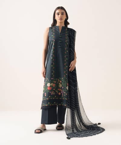 SAPPHIRE/black/unstitched/summer collection/whatsapp03253165579