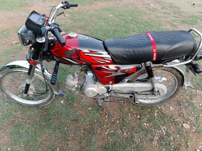 honda 70 lush condition with double saman