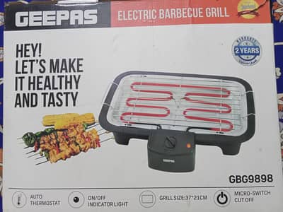 Geepas electric Barbecue BBQ Grill