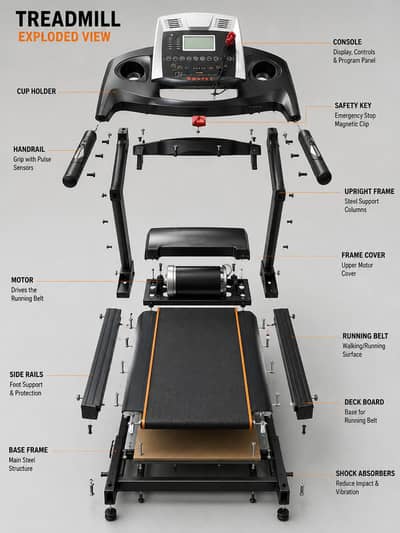 Sports Treadmill – Excellent Condition ‍