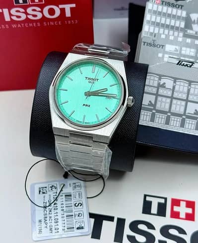 Tissot PRX 40mm Quartz watch Tiffany Dial