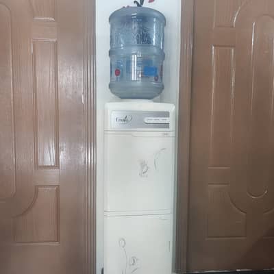 Enviro Water Dispenser used with bottle and stand