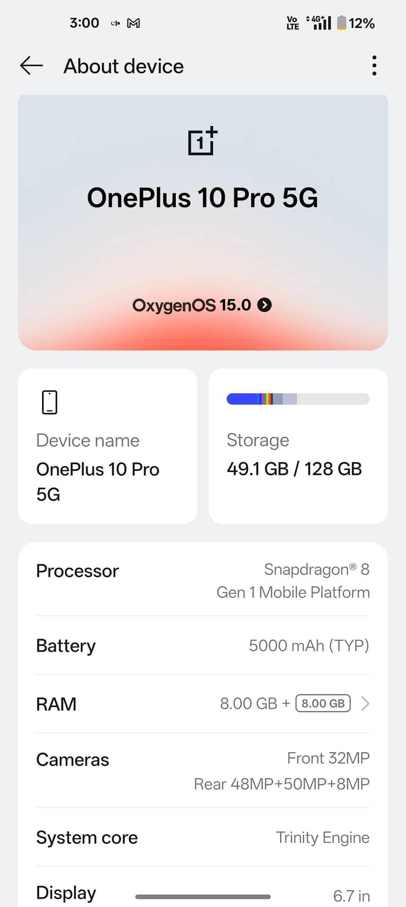 One Plus 10 Pro 1