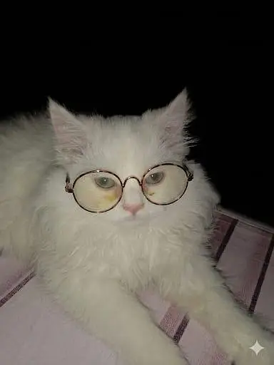 White Persian Kitten Available For Sale Triple coad — photo 2