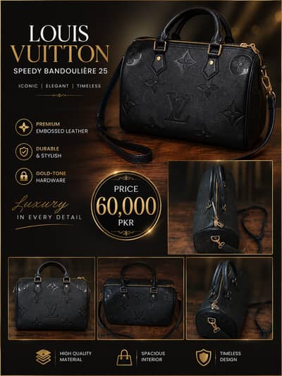 Louis Vuitton Speedy Bandoulière 25 – Premium Luxury Handbag