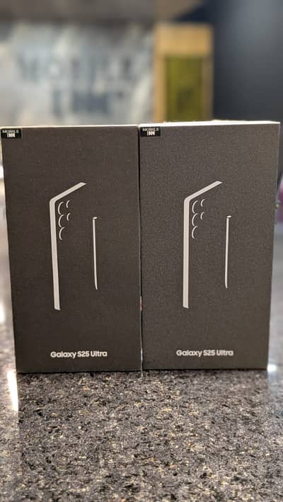 Brand New Box Pack Samsung Galaxy S25 Ultra 256GB Black Titanium