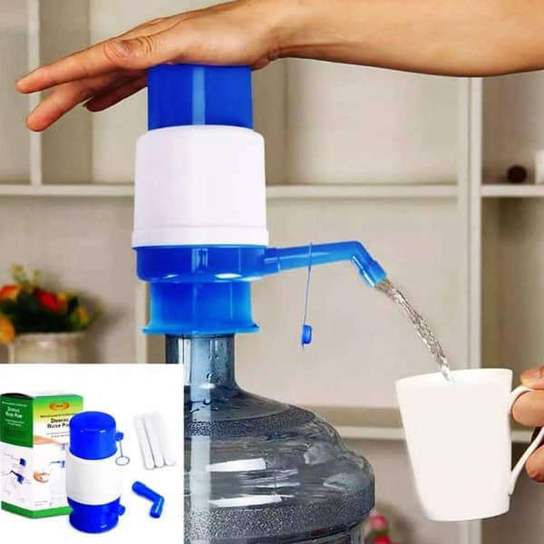 Water Pump Dispenser Manual For 19 liter Water Cans Large. . .