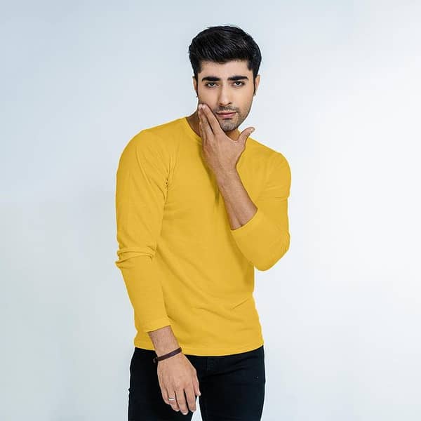 Full Sleeves T-Shirt for Men - Premium Casual Everyday Wear