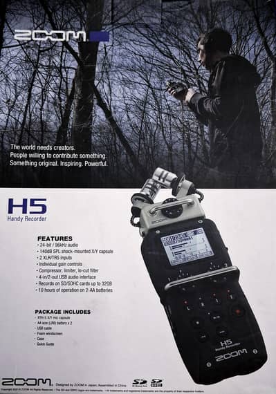 ZOOM H5 HANDY RECORDER