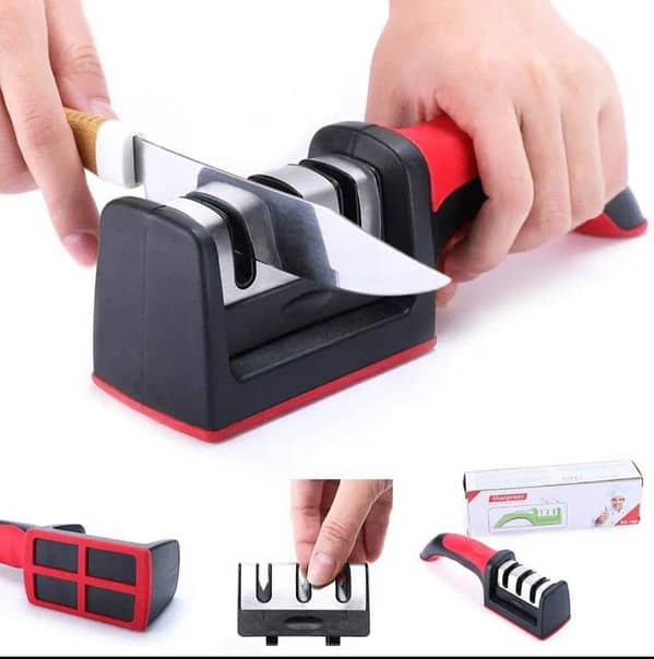Multifunctional Knife Sharpener-3 Stages