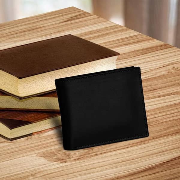 Wallet for Men Leather (100% Original Leather) Black