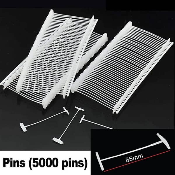 Cloth Tag Machine Pins (5000 pins) 65mm