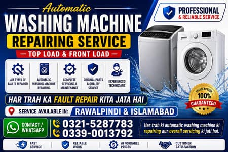 Automatic Washing Machine Repairing Service