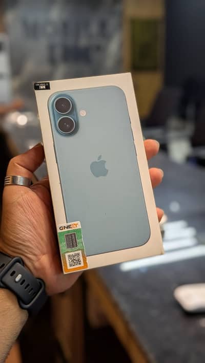 Brand New Box Pack Apple Iphone 16 128GB PTA Approved GNEXT Warranty