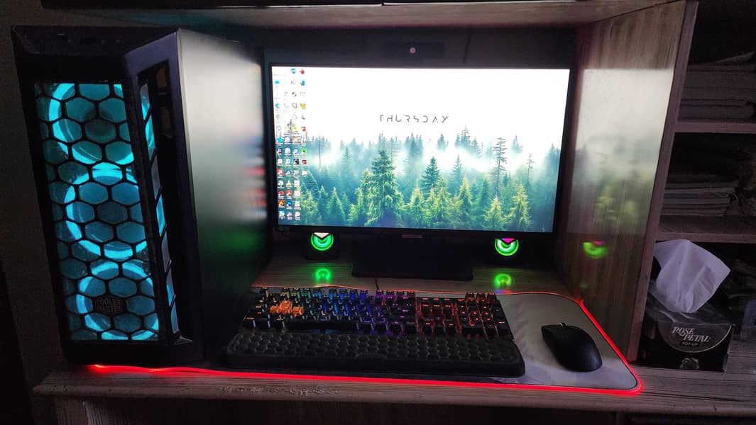 Study / Gaming Table with Storage 4
