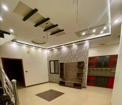 3 Marla Corner Triple Storey House Samanzar Colony