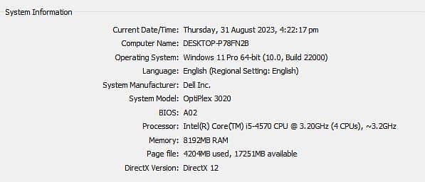 Core i5 4th Gen PC