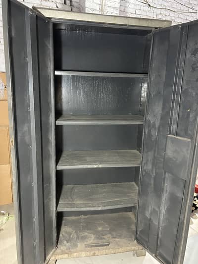 Iron Almari | Heavy Duty Steel Wardrobe | Durable Storage Cabinet
