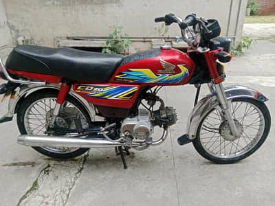 Honda 70 20/21 model
